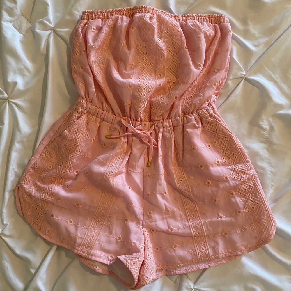 Pink romper